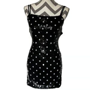 NTOW Honey Punch Sequins Mini Dress SIZE S